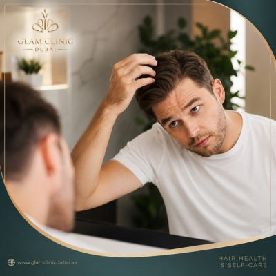 FUE Hair Transplant in Dubai at Glamorous Aesthetic Clinic by Doctor Ilham